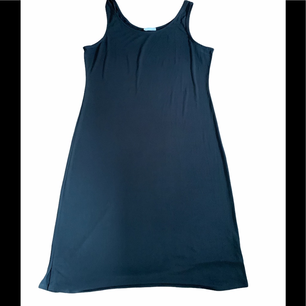 My Sister’s Closet Boutique Black Midi Dress SZ 3X